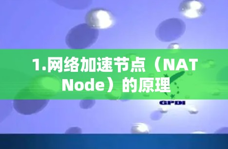 1.网络加速节点（NAT Node）的原理