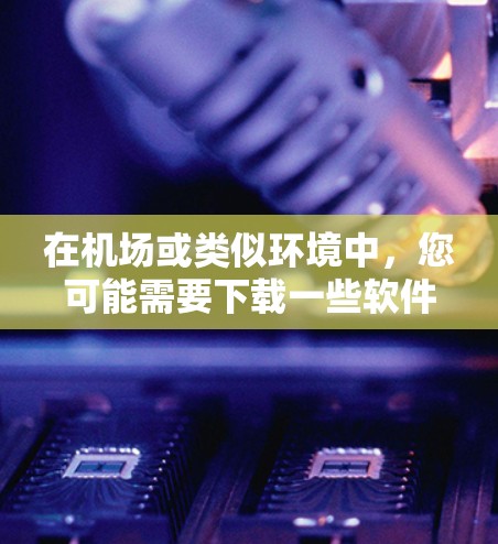在机场或类似环境中，您可能需要下载一些软件或准备一些设备来完成特定任务。以下是一些可能的解决方案