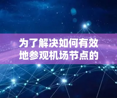 为了解决如何有效地参观机场节点的问题，以下是一个有条理的解决方案