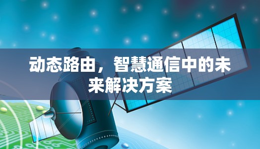 动态路由,智慧通信中的未来解决方案 动态路由,智慧通信中的未来解决方案