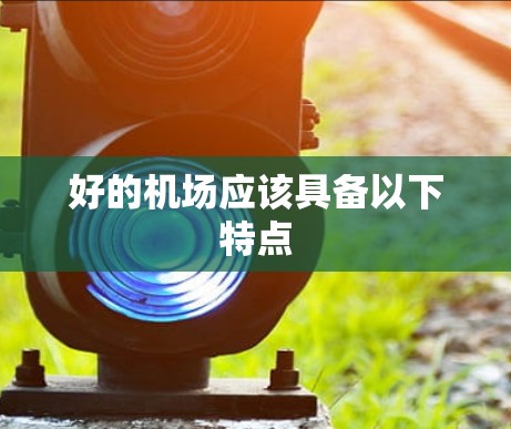 好的机场应该具备以下特点 好的机场应该具备以下特点