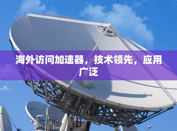 海外访问加速器，技术领先，应用广泛
