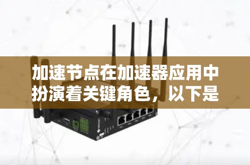加速节点在加速器应用中扮演着关键角色，以下是详细的总结