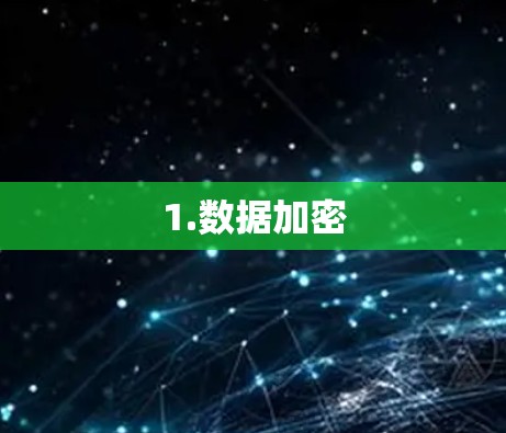 1.数据加密