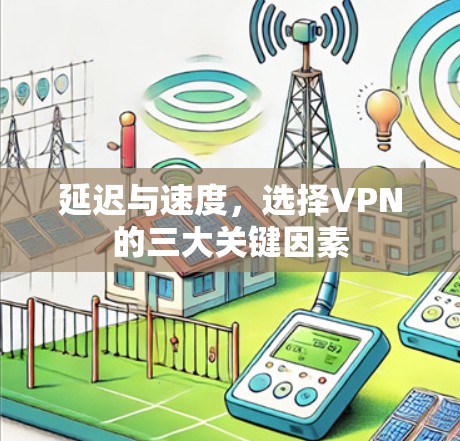 延迟与速度，选择VPN的三大关键因素