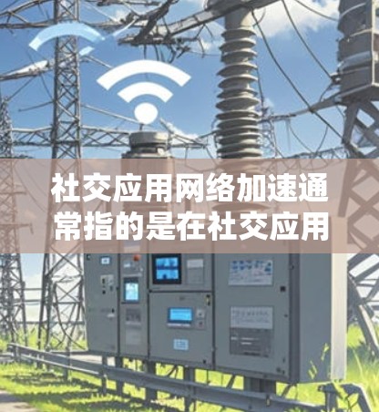 社交应用网络加速通常指的是在社交应用中优化网络速度以减少延迟和延迟。以下是一些可能的方法和步骤