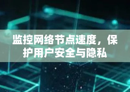 监控网络节点速度，保护用户安全与隐私