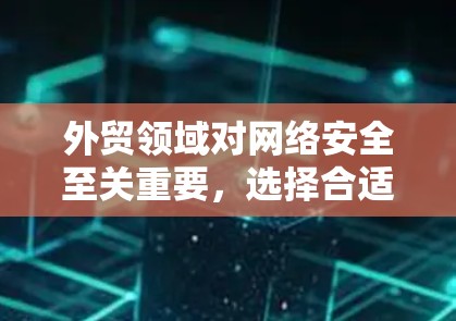 外贸领域对网络安全至关重要,选择合适的VPN工具可以帮助保护数据和网络安全性。以下是一些关键点,帮助你更好地选择外贸VPN服务工具