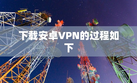 下载安卓VPN的过程如下