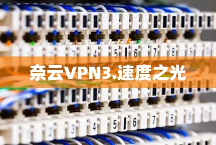 奈云VPN3.速度之光