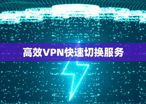 高效VPN快速切换服务