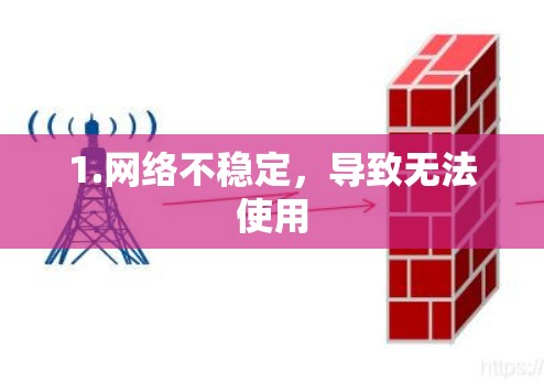 1.网络不稳定，导致无法使用