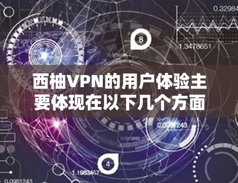 西柚VPN的用户体验主要体现在以下几个方面