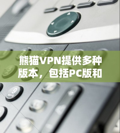 熊猫VPN提供多种版本,包括PC版和手机版,适合不同设备使用。以下是关于熊猫VPN电脑版本的详细介绍