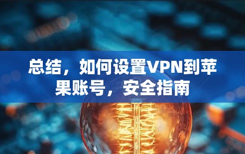 总结，如何设置VPN到苹果账号，安全指南