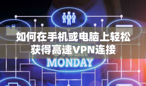 如何在手机或电脑上轻松获得高速VPN连接