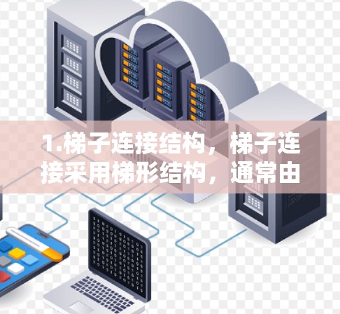 1.梯子连接结构，梯子连接采用梯形结构，通常由两个主体部分和一个贯穿整个梯子的框架组成。这种结构在极光产品中通常用于多组件连接，确保连接的稳固性