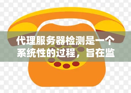 代理服务器检测是一个系统性的过程,旨在监控代理服务器的运行状态,以发现潜在的问题并采取措施。以下是对代理服务器检测的总结和步骤 代理服务器检测是一个系统性的过程,旨在监控代理服务器的运行状态,以发现潜在的问题并采取措施。以下是对代理服务器检测的总结和步骤