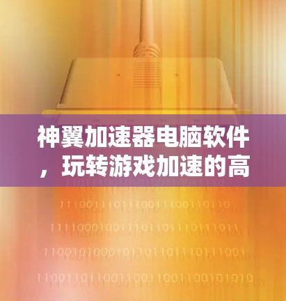 神翼加速器电脑软件,玩转游戏加速的高效解决方案