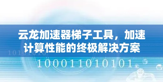 云龙加速器梯子工具,加速计算性能的终极解决方案
