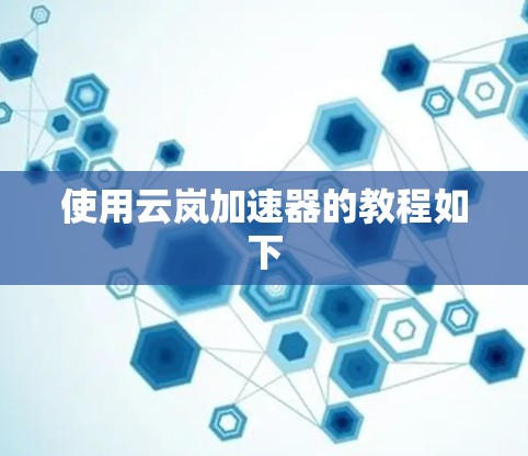 使用云岚加速器的教程如下