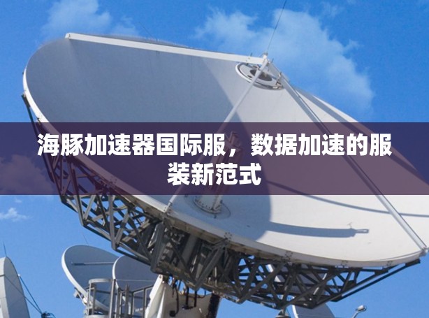 海豚加速器国际服，数据加速的服装新范式