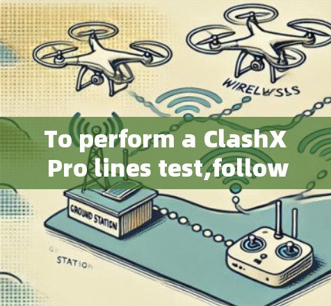To perform a ClashX Pro lines test,follow this organized and systematic approach: