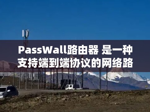 PassWall路由器 是一种支持端到端协议的网络路由协议,主要用于单源网络。以下是配置 PassWall路由器 的步骤 PassWall路由器 是一种支持端到端协议的网络路由协议,主要用于单源网络。以下是配置 PassWall路由器 的步骤