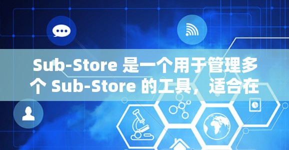 Sub-Store 是一个用于管理多个 Sub-Store 的工具，适合在不同的区域或时间运行。以下是一个详细的使用指南，帮助你更好地理解和应用 Sub-Store