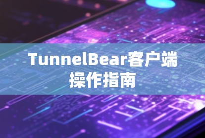 TunnelBear客户端操作指南
