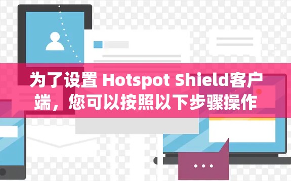 为了设置 Hotspot Shield客户端，您可以按照以下步骤操作