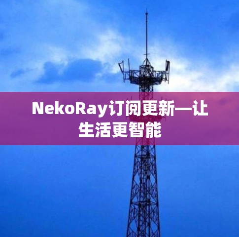 NekoRay订阅更新—让生活更智能