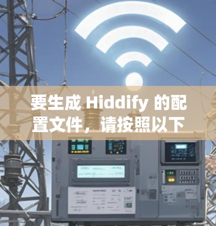 要生成 Hiddify 的配置文件,请按照以下步骤操作