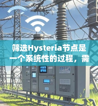 筛选Hysteria节点是一个系统性的过程，需要综合考虑多种因素来获取所需节点信息。以下是详细的步骤指南