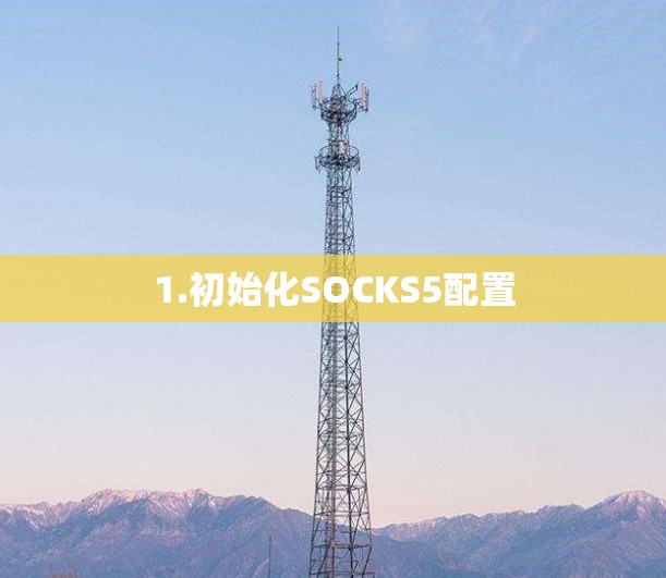 1.初始化SOCKS5配置