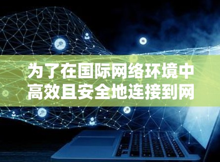 为了在国际网络环境中高效且安全地连接到网络,以下是一个结构化的指南
