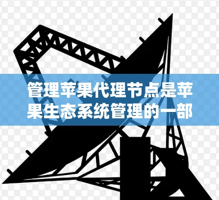 管理苹果代理节点是苹果生态系统管理的一部分,以下是详细的步骤指南