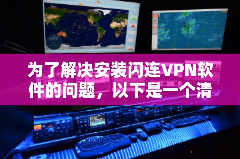 为了解决安装闪连VPN软件的问题,以下是一个清晰的步骤指南